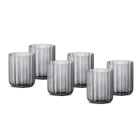 Jumbo Foggy Grey 6'lı Su Bardağı