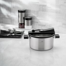 Jumbo Force Fusion Inox 6 lt Hızlı Pişirici Düdüklü Tencere