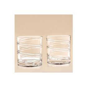 Jumbo Glory 2x250 ml Çizgili Viski Bardağı