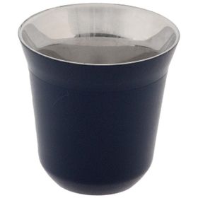 Jumbo Glory 7 Double Wall Lacivert 2'li 80 ml Termo Çelik Fincan