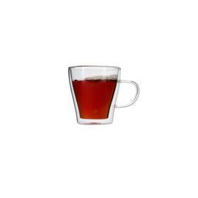 Jumbo Glory Double Wall 250 ml 2'li Kulplu Bardak