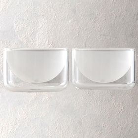 Jumbo Glory Double Wall Çift Cidarlı 400 ml 2'li Opak Kase