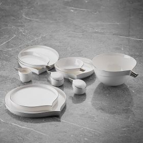 Jumbo Goddess Platin 61 Parça 12 Kişilik Yemek Takımı