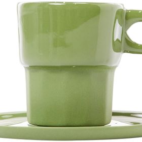 Jumbo Golf Line Yeşil Suki Espresso Bardağı