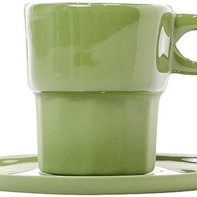 Jumbo Golf Line Yeşil Suki Espresso Bardağı