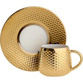 Jumbo Golf Titanyum Gold 2'li Kahve Fincan Takımı