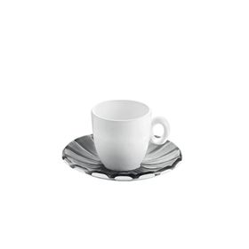 Jumbo Guzzini Grace Gri 2'li Espresso Fincanı