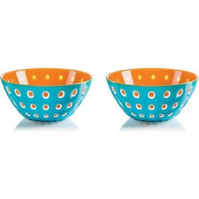 Jumbo Guzzini Le Murrine 2li Mavi Turuncu Kase
