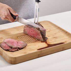 Jumbo Joseph & Joseph 60004 Cut&Carve Plus Kırmızı Büyük Kesme Tahtası