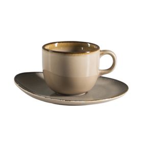 Jumbo Joy Soil 13 cm Kahve Fincanı Tabağı