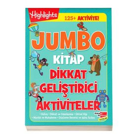 Jumbo Kitap Dikkat Geliştirici Aktiviteler - Dikkat Atölyesi Yayınları