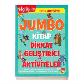 Jumbo Kitap Dikkat Geliştirici Aktiviteler - Dikkat Atölyesi Yayınları