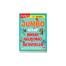 Jumbo Kitap Dikkat Geliştirici Aktiviteler - Dikkat Atölyesi Yayınları