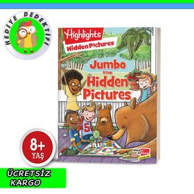 Jumbo Kitap Hidden Pictures Dikkat Geliştirme Serisi - Dikkat Atölyesi Yayınları