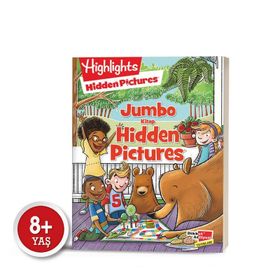 Jumbo Kitap Hidden Pictures Dikkat Geliştirme Serisi - Dikkat Atölyesi Yayınları