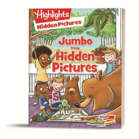 Jumbo Kitap Hidden Pictures Dikkat Geliştirme Serisi - Dikkat Atölyesi Yayınları