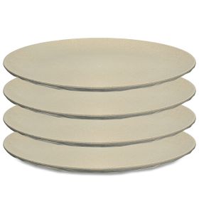 Jumbo Koziol 4'lü Bej 26 cm Tabak