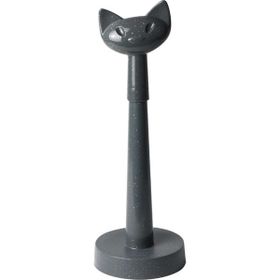 Jumbo Koziol Kedi Başlıklı Gri Tuvalet Kağıdı Rulo Tutucu