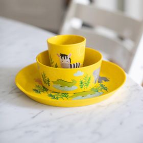 Jumbo Koziol Sarı Afrika Desenli 3'lü Set