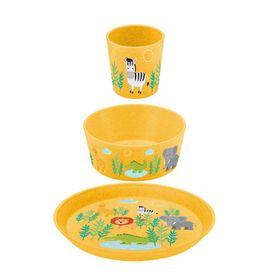 Jumbo Koziol Sarı Afrika Desenli 3'lü Set