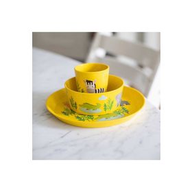 Jumbo Koziol Sarı Afrika Desenli 3'lü Set