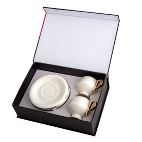 Jumbo Lio Gold 2li Kahve Fincan Takımı
