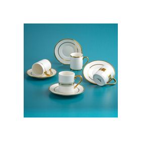 Jumbo Luces Gold 4 Kişilik Kahve Fincan Takımı