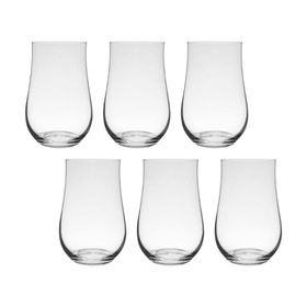 Jumbo Luna 6'lı 450 ml Meşrubat Bardağı