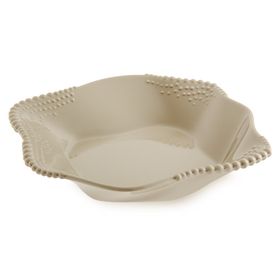 Jumbo Maris Melamin 21.7x21.4x4.3 cm Bej Çukur Tabak