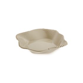 Jumbo Maris Melamin 21.7x21.4x4.3 cm Bej Çukur Tabak
