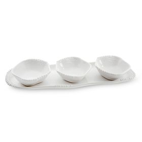 Jumbo Maris Melamin 21.7x21.4x4.3 cm Bej Çukur Tabak