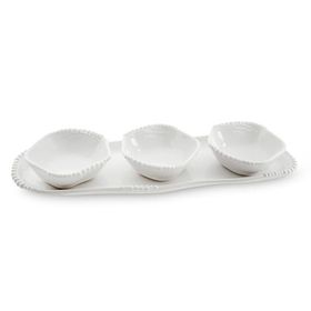 Jumbo Maris Melamin 21.7x21.4x4.3 cm Bej Çukur Tabak