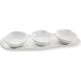 Jumbo Maris Melamin 21.7x21.4x4.3 cm Bej Çukur Tabak