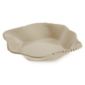 Jumbo Maris Melamin 21.7x21.4x4.3 cm Bej Çukur Tabak