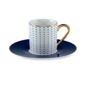 Jumbo Navy 2 Kişilik Kahve 90 ml Fincan Takımı
