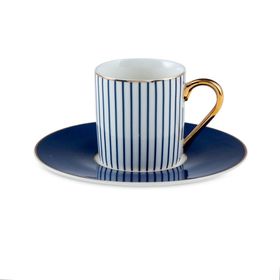 Jumbo Navy 2 Kişilik Kahve 90 ml Fincan Takımı