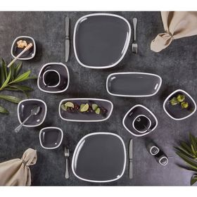 Jumbo Olive 28 Parça 6 Kişilik Kahvaltı Takımı