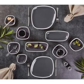 Jumbo Olive 28 Parça 6 Kişilik Kahvaltı Takımı