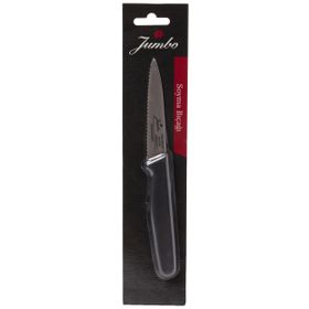 Jumbo Practico 9 cm Alman Çeliği Black Tırtıklı Soyma Bıçağı
