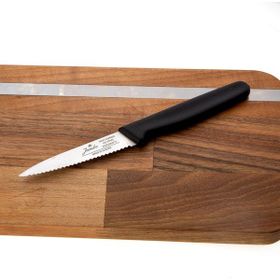 Jumbo Practico 9 cm Alman Çeliği Black Tırtıklı Soyma Bıçağı