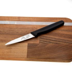 Jumbo Practico 9 cm Alman Çeliği Black Tırtıklı Soyma Bıçağı