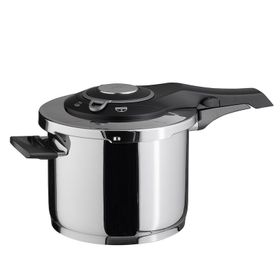 Jumbo Procook 6 Litre Siyah /Açık Gri Düdüklü Tencere