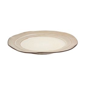 Jumbo Rustik 27 cm Düz Tabak