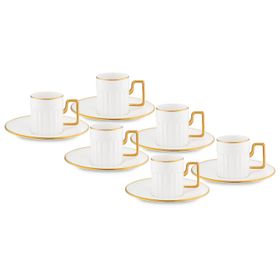 Jumbo Sorin-100 Gold 6 Kişilik Kahve Fincan Takımı