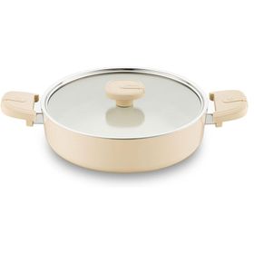 Jumbo Swiss Crystal Dark Cream 5 Parça Tencere Seti