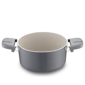 Jumbo Swiss Crystal Grey 5 Parça Tencere Seti