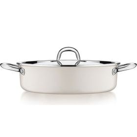Jumbo Swiss Crystal Krem 7 Parça Tencere Seti
