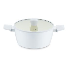 Jumbo Swiss Crystal Light Grey 24 cm Derin Tencere