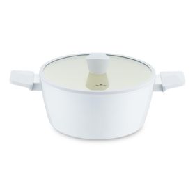 Jumbo Swiss Crystal Light Grey 24 cm Derin Tencere