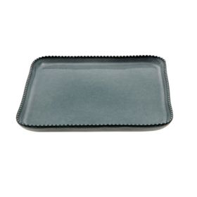 Jumbo Twin Mavi 20 cm Kare Tabak